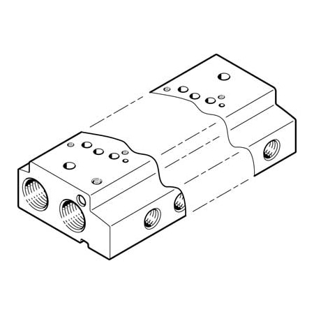 Manifold Rail VABM-C7-12W-G18-7